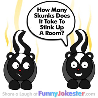 Hilarious Skunk Jokes!