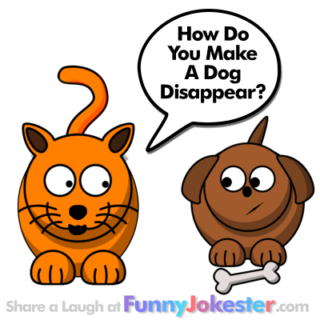 Funny Cat and Dog Joke for Kids
