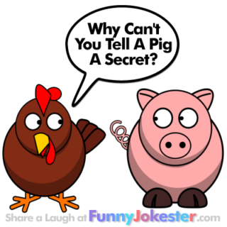 Funny Pig Joke