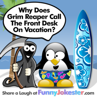Funny Grim Reaper Joke
