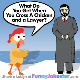 Lawyer and Chicken Joke