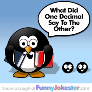 Math Joke Decimal Joke